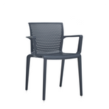 Spyker™ Stackable Armchair with Perforated Seat and Back | 6790-CHA