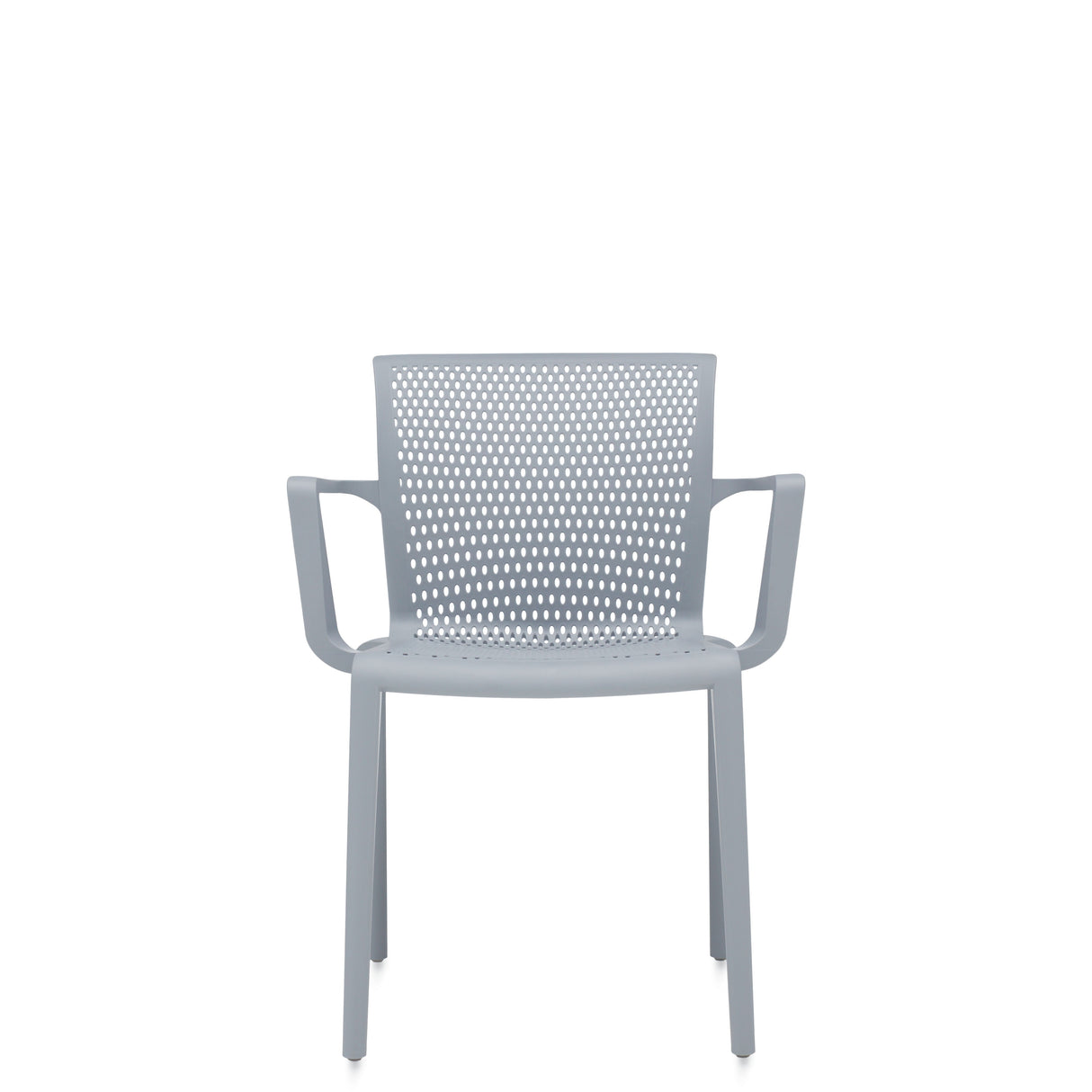 Spyker™ Stackable Armchair with Perforated Seat and Back | 6790-CHA