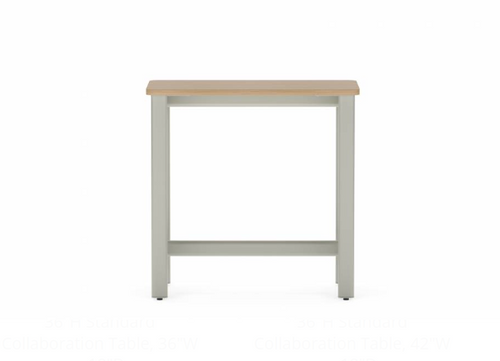 Collaborative Spaces™ 36"H Standard Collaboration Table - 36"W x 18"D | SCTCSL1836