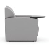 Tribeca Club Chair with Carbonized Finished Tablet Arm | 9681TA