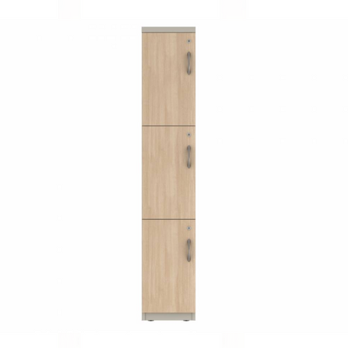 Prime™ 65.6"H Single Column Locker, Three Rows, 12"W x 18"D, Laminate Doors - Left Opening | GUTSS366S12LL
