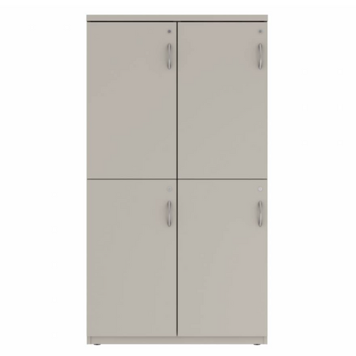 Prime™ 65.6"H Double Column Locker, Two Rows, 36"W x 18"D, Flat Metal Doors - Left Opening | GUTDSF266S36LM