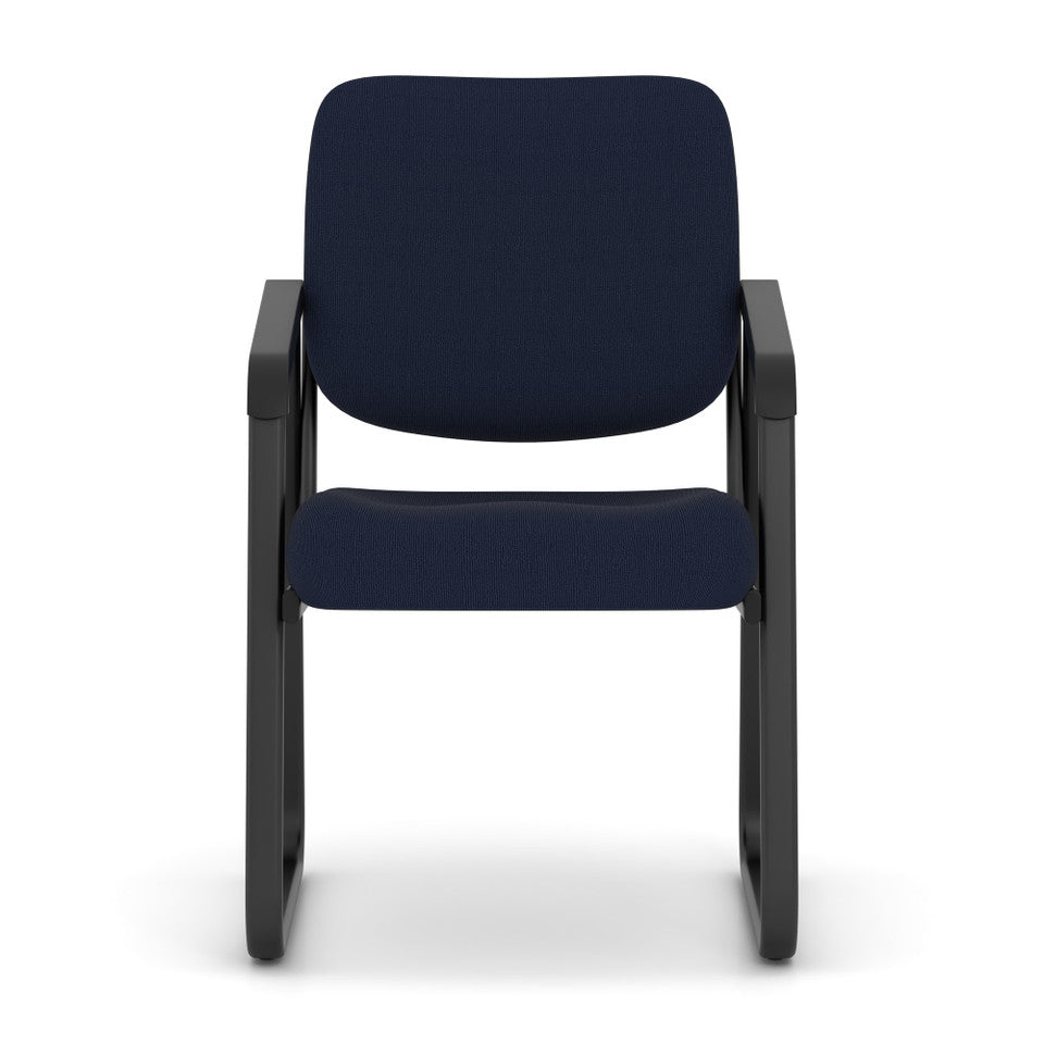 Value Sled Base Guest Chair with Black Frame | OSGS4906FBK