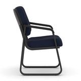 Value Sled Base Guest Chair with Black Frame | OSGS4906FBK
