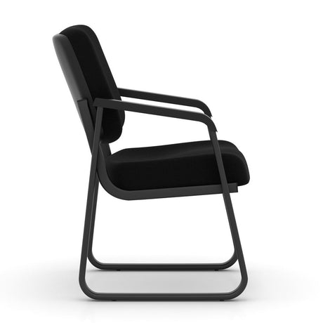 Value Sled Base Guest Chair with Black Frame | OSGS4906FBK