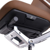 Veneto High Back Executive Chair with Polished Aluminum Frame | 300HL