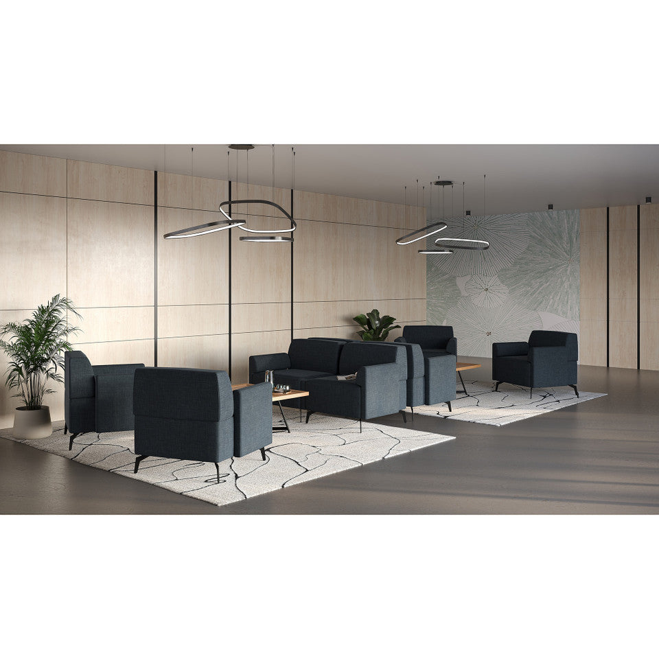 Saxon Modular Reception Seating Short Left Arm | OSRL3015L