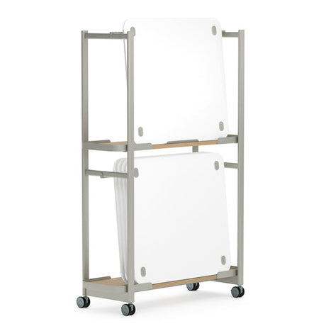 Collaborative Spaces™ 48"W Removable Whiteboard Cart | SCCRW1848