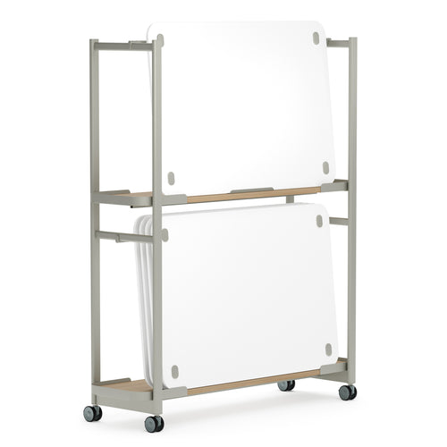 Collaborative Spaces™ 60"W Removable Whiteboard Cart | SCCRW1860