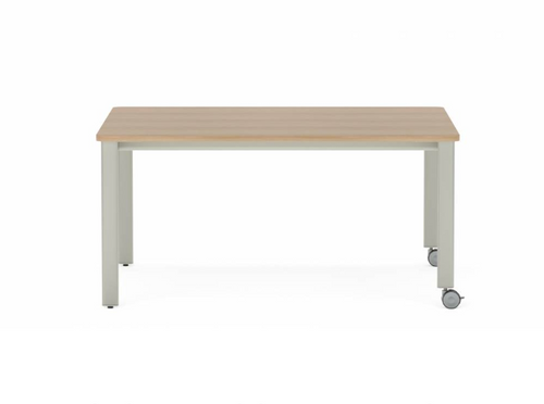 Collaborative Spaces™ 29"H Workshop Table with Casters & Levelers - 60"W x 48"D | SCTSWSX4860