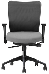 Allseating Inertia Mesh Mid Back Task Chair | 77040