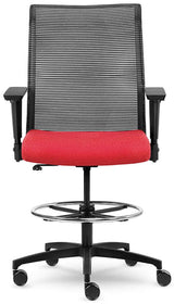 Allseating ZIP Mesh Back Drafting Chair | 95019