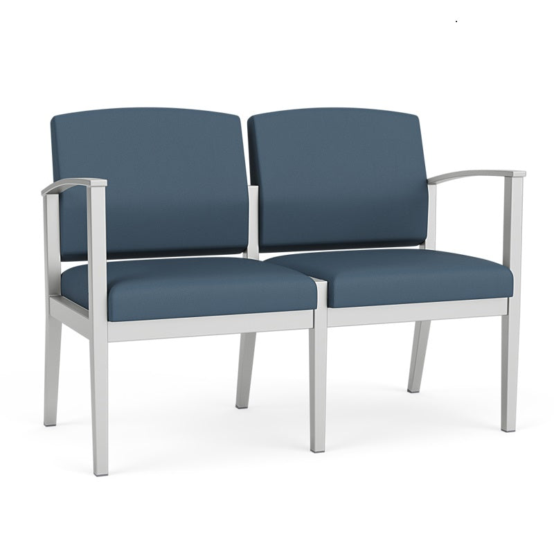 Lesro Amherst Steel 2 Seat Sofa | AS2101