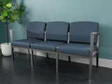 Lesro Amherst Steel 3 Seat Sofa | AS3101