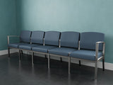 Lesro Amherst Steel 5 Seat Sofa | AS5101