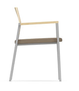 Lesro Avon Guest Chair - Upholstered Seat - Laminate Back | AV1141