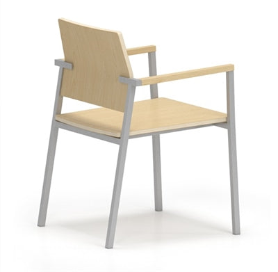 Lesro Avon Guest Chair - Laminate Seat - Laminate Back | AV1151