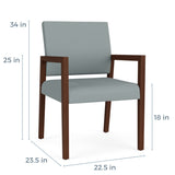 Lesro Brooklyn Guest Chair | BK1101