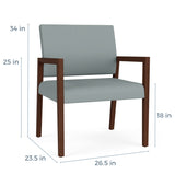 Lesro Brooklyn Oversized Guest Chair | BK1201