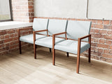 Lesro Brooklyn 3 Seat Sofa W/Center Arms | BK3103