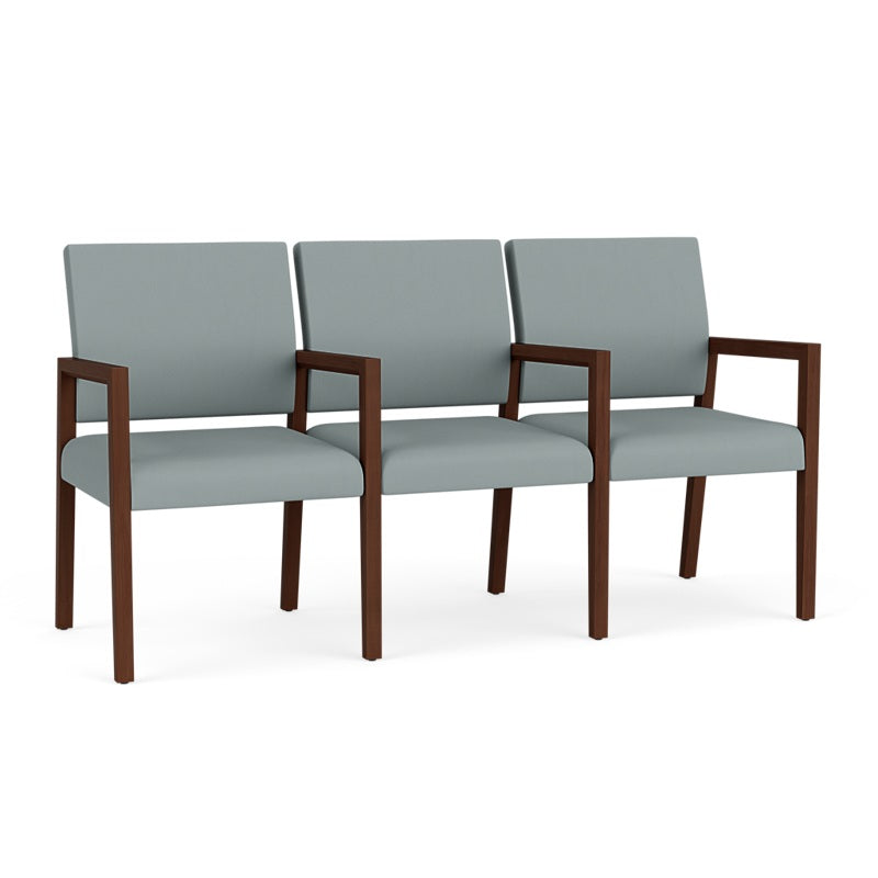 Lesro Brooklyn 3 Seat Sofa W/Center Arms | BK3103