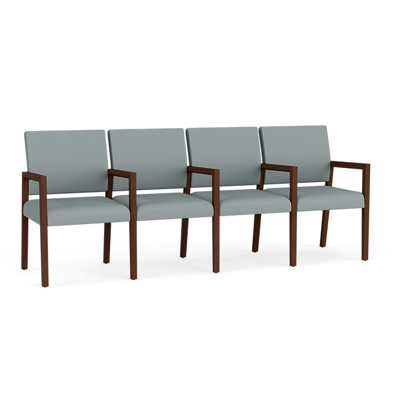 Lesro Brooklyn 4 Seat Sofa W/Center Arms | BK4103