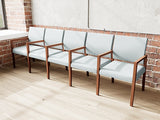 Lesro Brooklyn 5 Seat Sofa W/Center Arms | BK5101