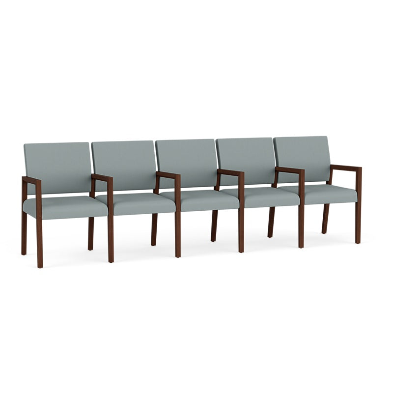 Lesro Brooklyn 5 Seat Sofa W/Center Arms | BK5101