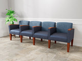 Lesro Belmont 4 Seats w/ Center Arms | BL4103