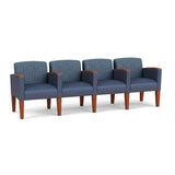 Lesro Belmont 4 Seats w/ Center Arms | BL4103