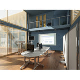 OS Magnetic Glass Dry Erase Whiteboard - 72"W x 48"H | 83845