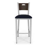 Lesro Concord Series Cafe Stool With Fabric Seat | CD1192