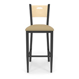 Lesro Concord Series Cafe Stool With Fabric Seat | CD1192