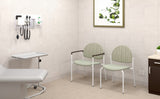 Lesro Chat Series Armless Guest Chair | CX1132