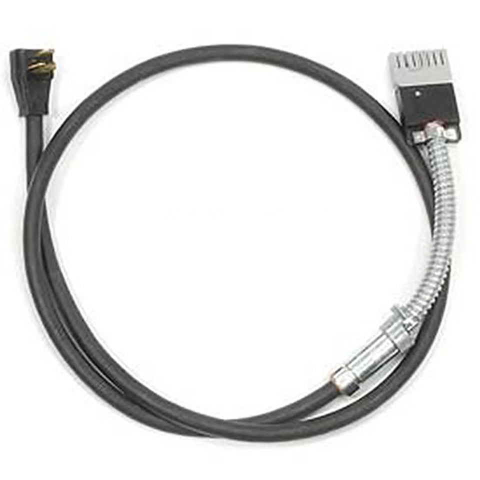 OS Modular Electric System Single Circuit Whip with 3 Prong Plug - 72" | 8420AP1BK