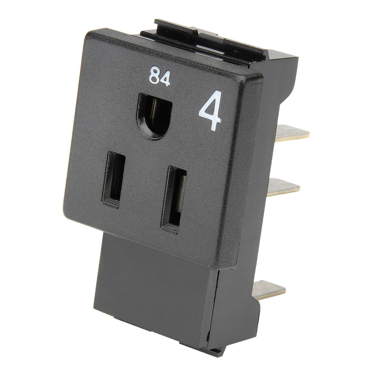 Modular Electrical Receptacles OS Modular Electric System Receptacle (84S4BL150BK) – Office Furniture ...