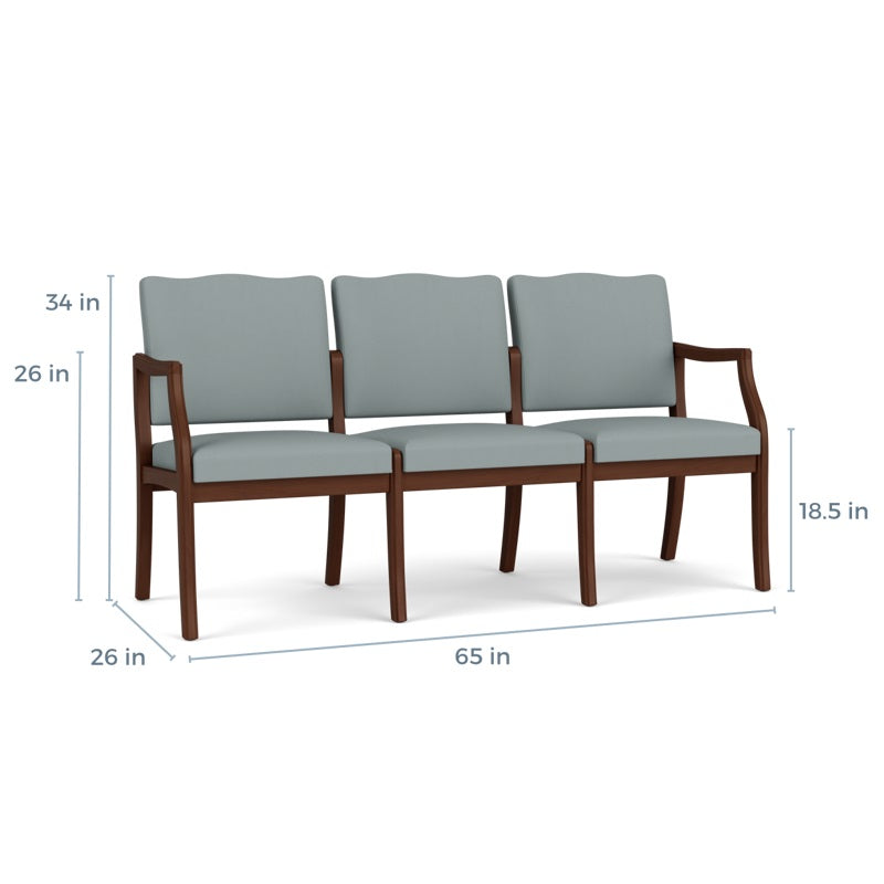 Lesro Franklin Series 3 Seat Sofa | FK3101