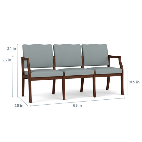 Lesro Franklin Series 3 Seat Sofa | FK3101