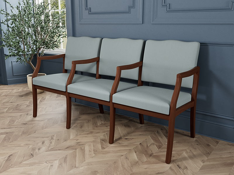 Lesro Franklin Series 3 Seats With center Arms | FK3103