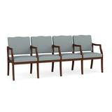 Lesro Franklin Series 4 Seats With Center Arms | FK4103