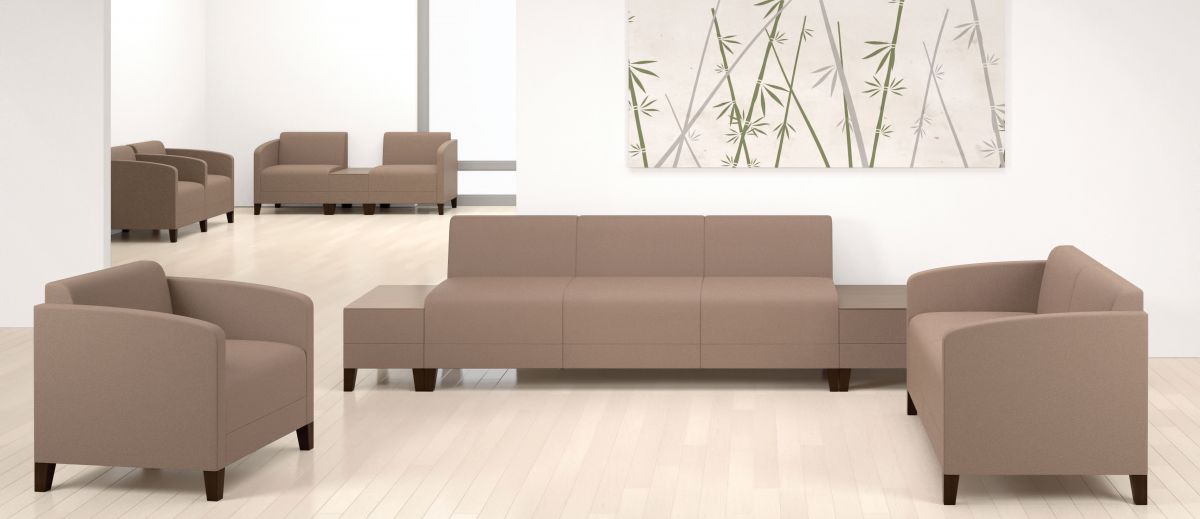 Lesro Fremont Series Guest Chair Armless | FT1102
