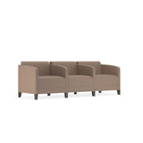Lesro Fremont Series Guest Chair 3 Seats w/Center arms | FT3103