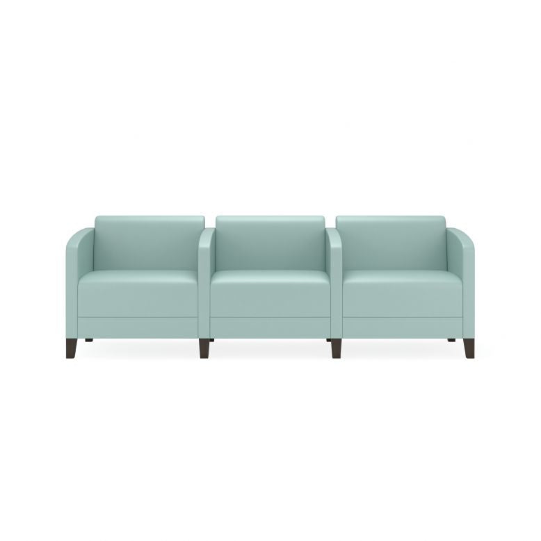 Lesro Fremont Series Guest Chair 3 Seats w/Center arms | FT3103