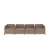 Lesro Fremont Series Guest Chair 4 Seats w/Center Arms | FT4103