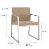 Lesro Gansett Series Guest Chair | GN1101