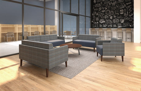 Lesro Luxe Series Loveseat Armless | LX1502