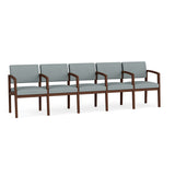 Lesro Lenox Series 5 Seat Sofa w/ Center Arms | LW5103
