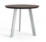 Lesro Luxe Series Round Solid Surface End Table | LX0525