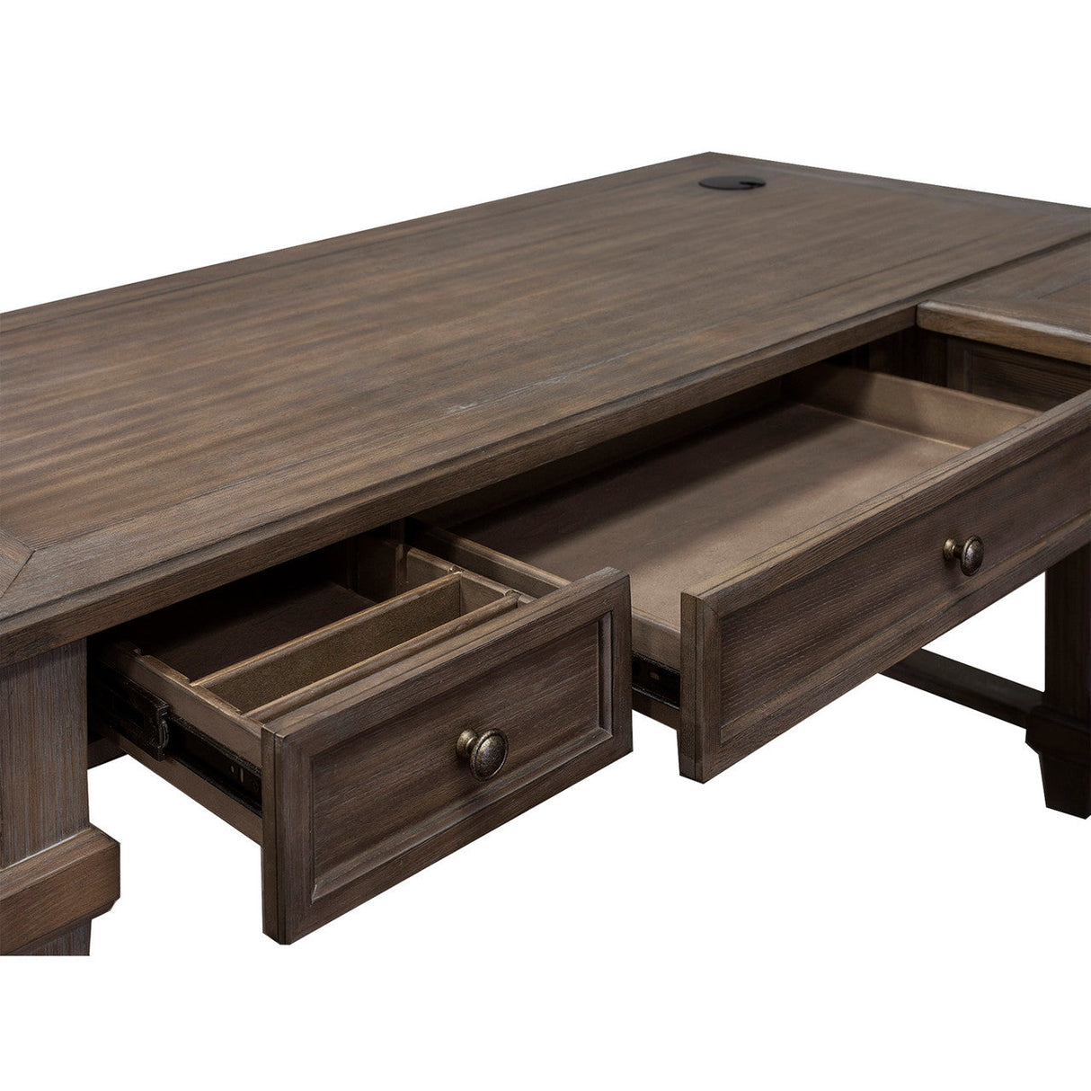 Monroe Right Return Open Desk | IMCA386RGR