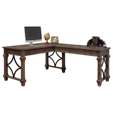 Monroe Right Return Open Desk-Return | IMCA386RRGR